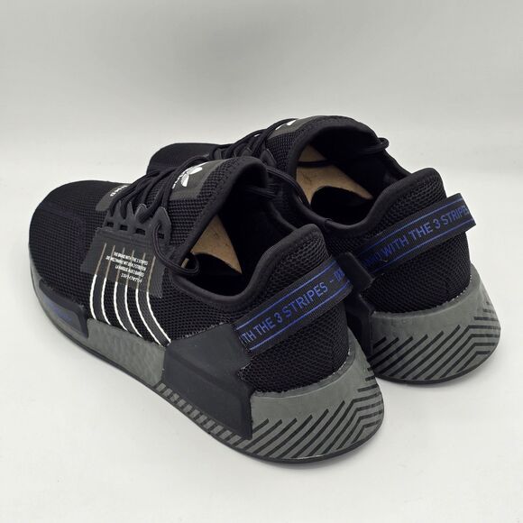 adidas NMD_R1 V2 Sneakers Men’s Core Black Cloud White HQ6628 Size 9 main image 6